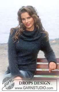 Katrine / DROPS 84-10 - DROPS Pullover in Symphony
