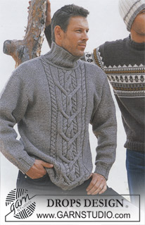 Free knitting and crochet patterns / DROPS 85-6