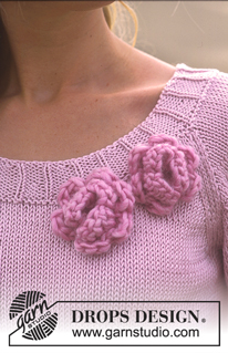 Free knitting and crochet patterns / DROPS 87-6