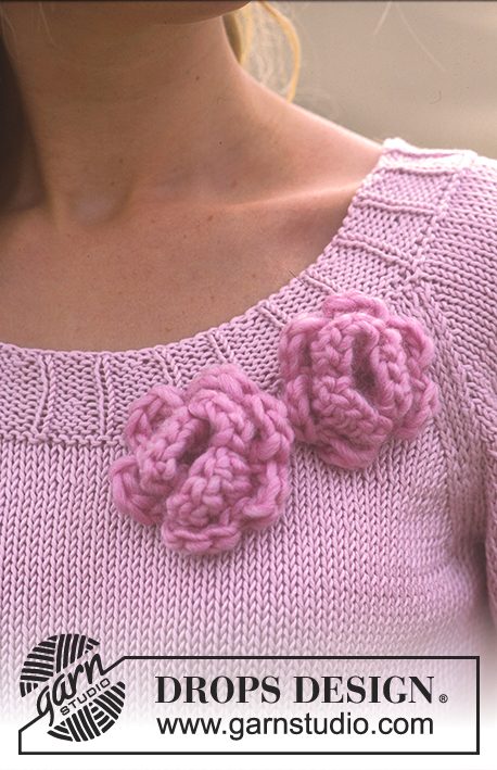 Free knitting and crochet patterns / DROPS 87-6