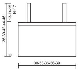 Diagram measurements for DROPS 89-4