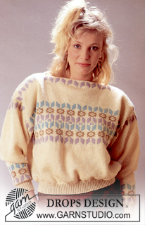 Free knitting and crochet patterns / DROPS 9-3
