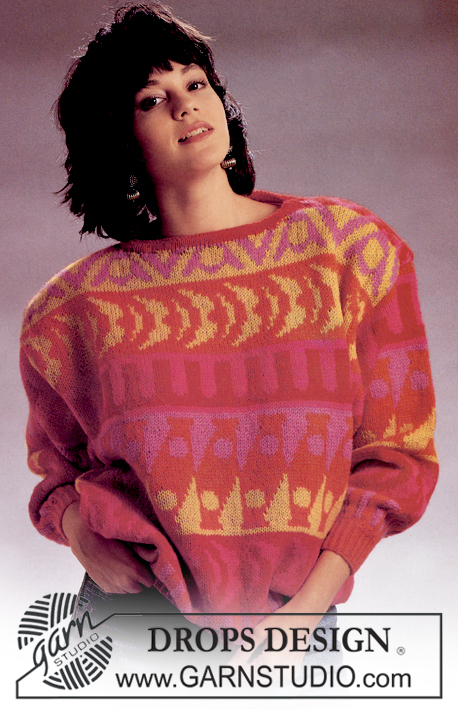 Free knitting and crochet patterns / DROPS 9-7