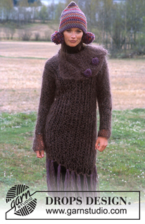 Free knitting and crochet patterns / DROPS 91-25