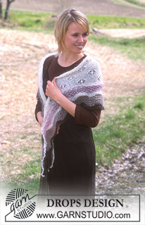 DROPS 93-15 - Shawl in Vivaldi