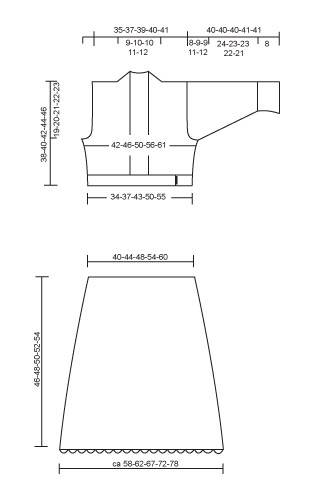 Diagram measurements for DROPS 94-2