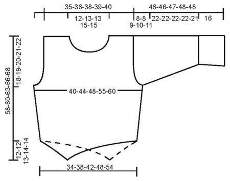 Diagram measurements for DROPS 94-29