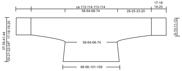 Diagram measurements for DROPS 95-15