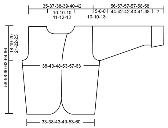 Diagram measurements for DROPS 95-35