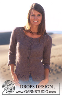 Free knitting and crochet patterns / DROPS 95-8