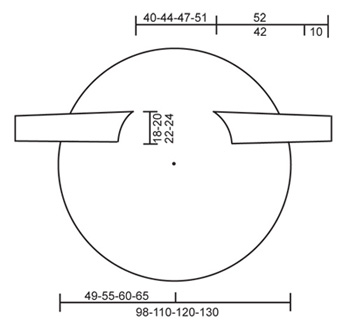 Diagram measurements for DROPS 97-9