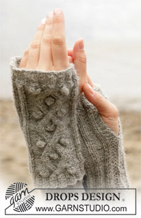 DROPS 98-36 - Ranteenlämmittimet ”Alpaca”-langasta