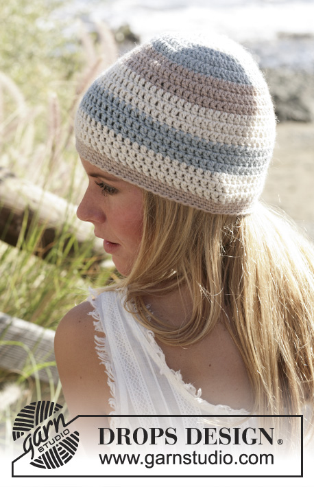 Chapeaux d'Été - Modèles tricot et crochets gratuits de DROPS Design