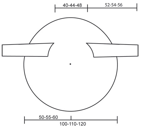 Diagram measurements for DROPS 99-3