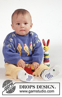 Free knitting and crochet patterns / DROPS Baby 1-10