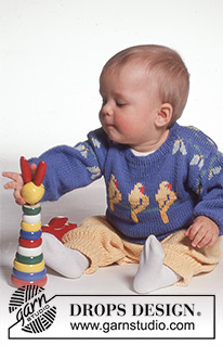 Free knitting and crochet patterns / DROPS Baby 1-10