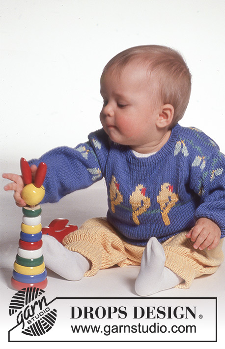 Free knitting and crochet patterns / DROPS Baby 1-10