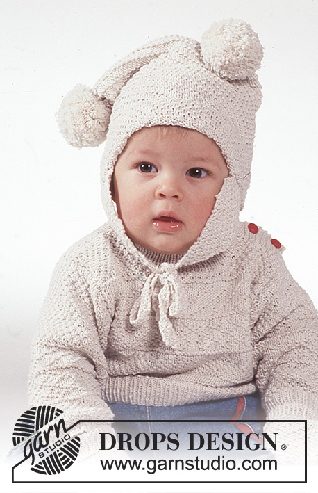 Free knitting and crochet patterns / DROPS Baby 1-2