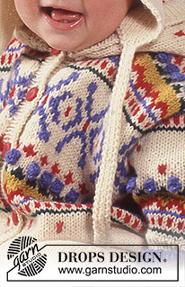 Free knitting and crochet patterns / DROPS Baby 1-3