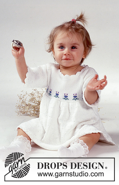 Formålet Grine utilsigtet hændelse Little Lily / DROPS Baby 1-6 - Gratis strikkeopskrifter fra DROPS Design