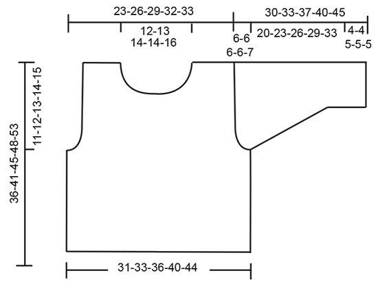Diagram measurements for DROPS Baby 10-19