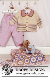 Gratis brei- en haakpatronen / DROPS Baby 11-12