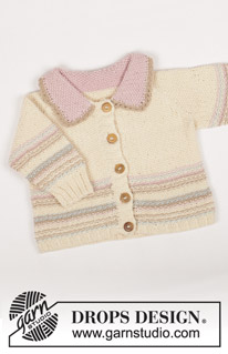 Gratis brei- en haakpatronen / DROPS Baby 11-12