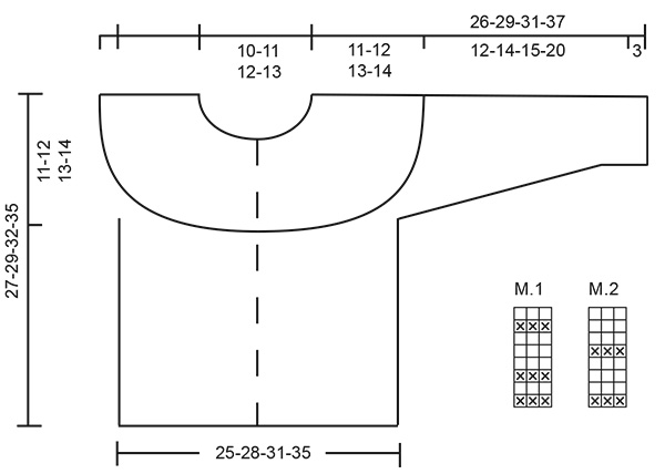 Diagram for DROPS Baby 11-14