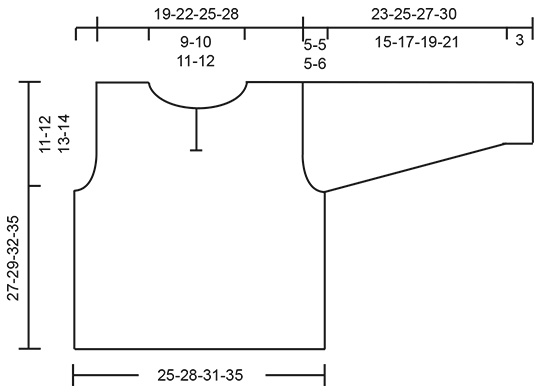 Diagram measurements for DROPS Baby 11-20