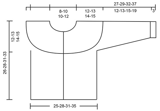 Diagram measurements for DROPS Baby 11-22
