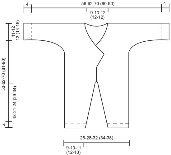 Diagram measurements for DROPS Baby 13-1