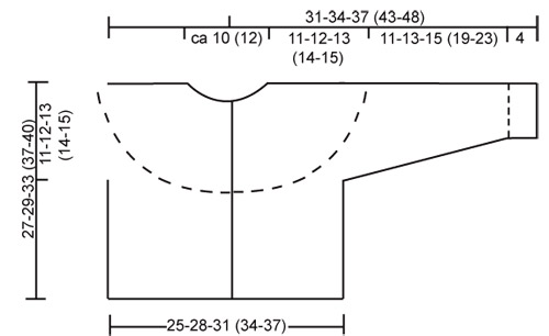 Diagram measurements for DROPS Baby 13-11