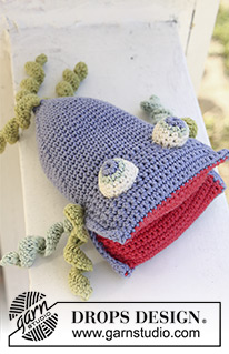 DROPS Baby 13-26 - DROPS Toy: Fish in ”Muskat” or ”Safran”