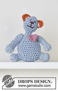 Blue Bear / DROPS Baby 13-28 - Nalle