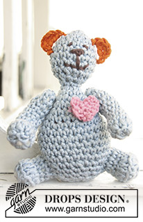 Blue Bear / DROPS Baby 13-28 - Nalle