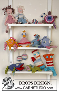 Mama Duck / DROPS Baby 13-29 - Jouets Drops : Canard en Safran