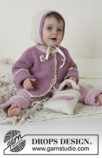 Free knitting and crochet patterns / DROPS Baby 13-6