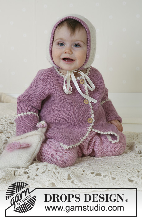 Free knitting and crochet patterns / DROPS Baby 13-6