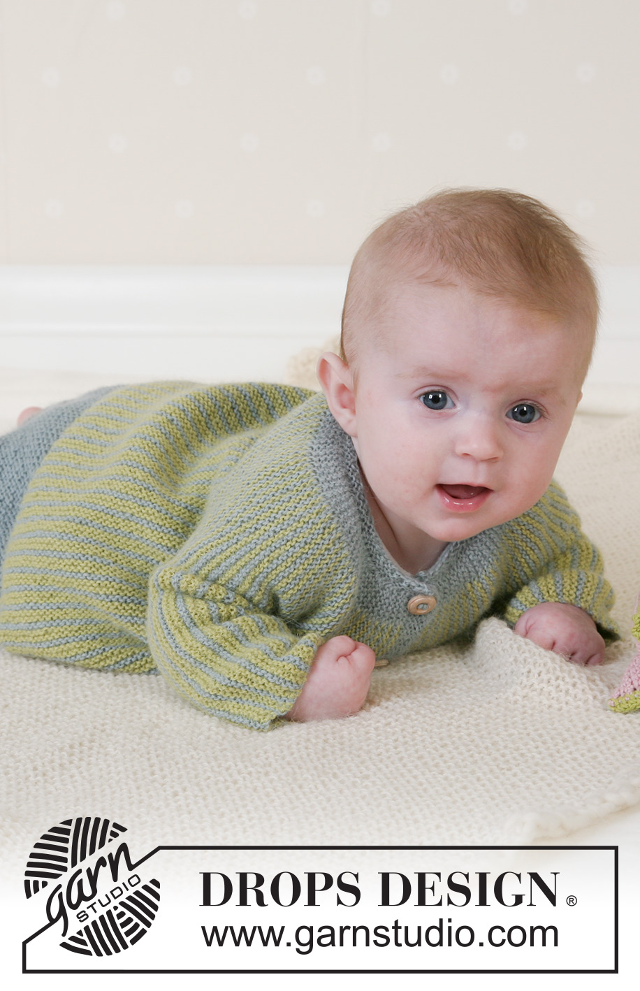 Little Fern / DROPS Baby 14-27 - Set of pants and jacket in garter stitch in DROPS Alpaca. Sizes baby and children from 1 month to 4 years.