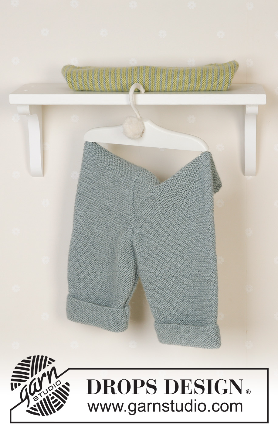 Little Fern / DROPS Baby 14-27 - Set of pants and jacket in garter stitch in DROPS Alpaca. Sizes baby and children from 1 month to 4 years.