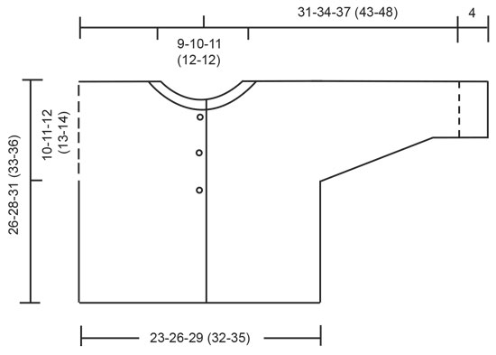 Diagram measurements for DROPS Baby 14-6