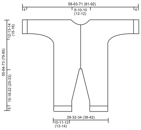 Diagram measurements for DROPS Baby 16-15