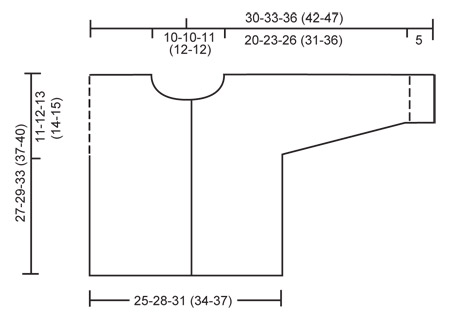 Diagram measurements for DROPS Baby 16-22