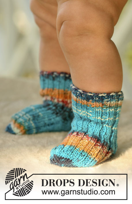 Children Socks / DROPS Baby 16-27