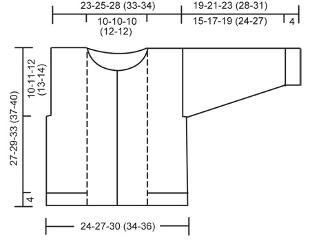Diagram measurements for DROPS Baby 17-16