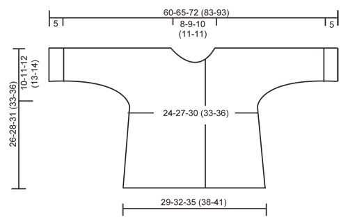 Diagram measurements for DROPS Baby 18-10