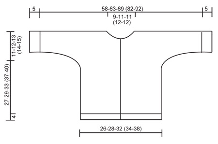 Diagram measurements for DROPS Baby 18-17