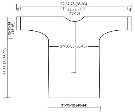 Diagram measurements for DROPS Baby 18-2