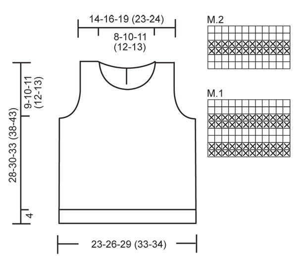 Diagram for DROPS Baby 19-20