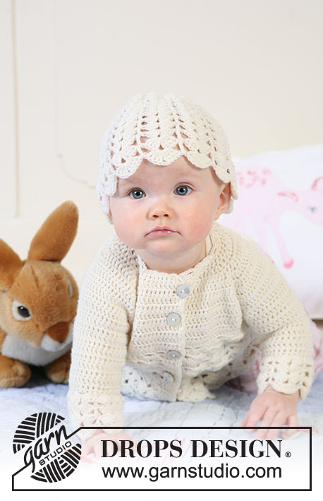 Sweet Buttercup / DROPS Baby 19-8 - Free crochet patterns by DROPS Design